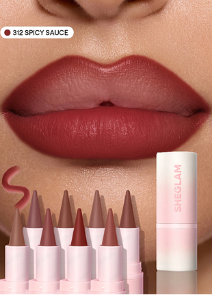 Олівець для губ sheglam define & fill triangle lip liner - 312 spicy sauce (6369-312)