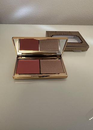 Рум'яна charlotte tilbury blush & glow palette палетка для обличчя