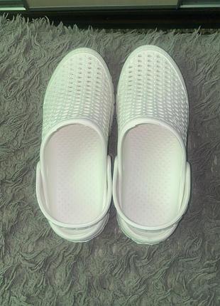 Крокси crocs білі 39 р нові 3