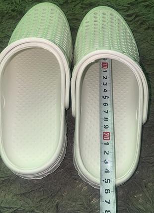 Крокси crocs білі 39 р нові 5