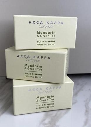 Парфуми acca kappa mandarin & green tea тверді