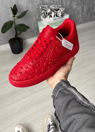 Nike air force 1 low "independence day" red 2