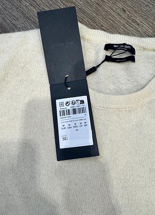 Светр massimo dutti вовна мериноса бежевий
