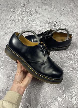 Туфлі dr. martens оригінал 41 розмір шкіряні туфлі dr martens