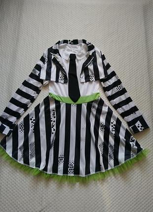 Карнавальный костюм битлджус beetlejuice 10-12 размер