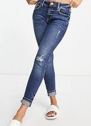 Нові стрейч. джинси "river island" р.44 petite