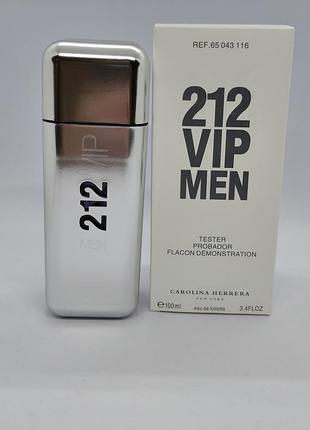 Парфуми carolina herrera 212 vip men 100 мл для чоловіків