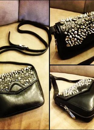 Сумка кожа дизайнерская винтаж sam edelman