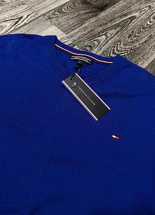 Пуловер чоловічий tommy hilfiger синій 3