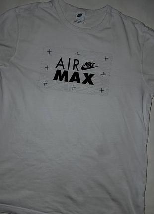 Футболка чоловіча nike air max біла