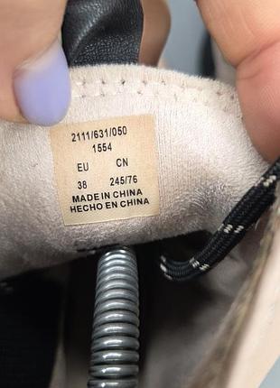 Осенние ботинки zara 9