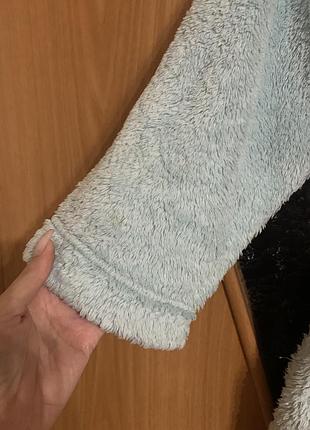 Теплый банный халат 4