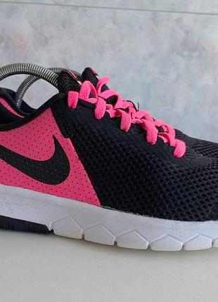 Nike жіночі дитячі спортивні кросівки чорно розові осінь весна оригінал 38 розмір