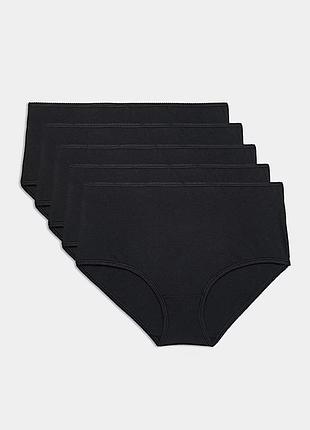 Набор женских трусов 5 штук marks & spencer р-р 12,16,18,20,22,24,26,28 full briefs трусы