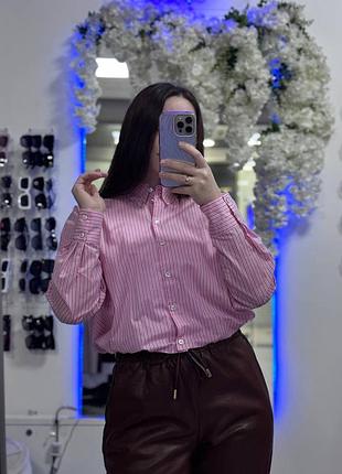Сорочка zara рожева