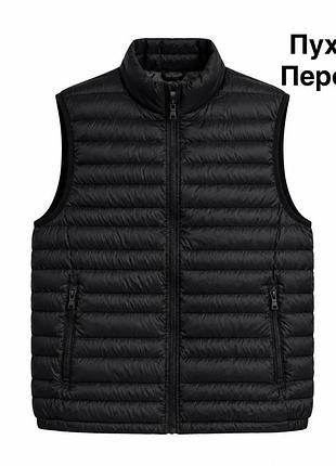 Пуховий жилет marks and spencer чоловічий