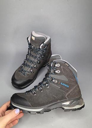 Жіночі трекінгові черевики lowa badia gtx ws у кольорі anthracite/blue