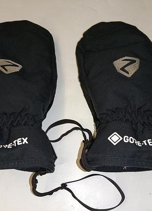 Детские лыжные варежки ziener gore-tex (перчатки), размер 6/6.5 (10–11 лет)
