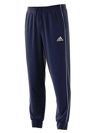 Спортивні штани чоловічі adidas core 18 sweat pant сині утеплені фліс розмір l cv3753