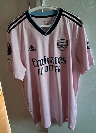 Оригинальная футболка arsenal 2022/23 third (g. jesus #9) - size xl | adidas hf0709