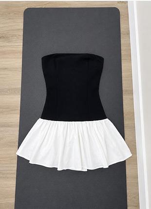 Сукня бандо bershka