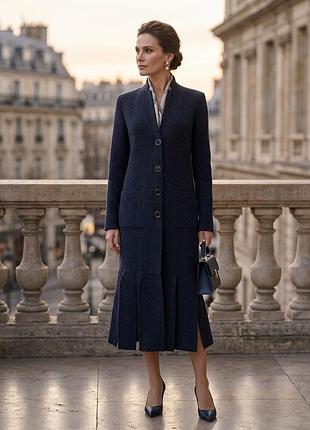 Преміальне трикотажне пальто-кардиган d. exterior (made in italy)