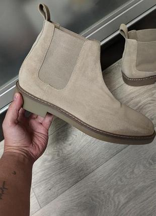 Замшеві челсі від zara 42 розмір
