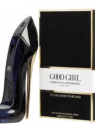 Жіночі парфуми carolina herrera god girl 100 ml (парфуми кароліна еррера гуд герл) туфелька парфуми чорна туфелька