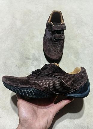 Жіночі вінтажні замшеві кросівки puma y2k induction speedcat