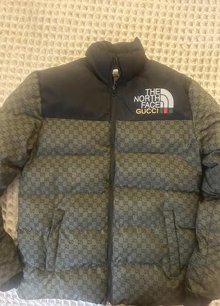 📌 куртка тепла жіноча gucci the north face