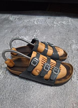 Оригинальные сандалии birkenstock florida (glitter / глиттер) | размер 39 (25 см)