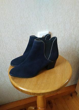 Черевики замша
