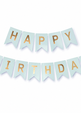 Паперовий напис happy birthday