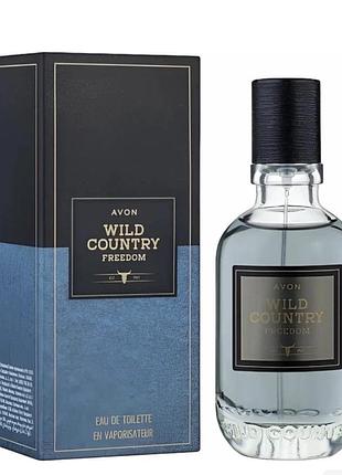 Туалетна вода для чоловіків avon wild country freedom 75 мл