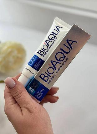 Крем від акне, рубців, почервоніння bioaqua pure skin, для проблемної шкіри, 30 мл