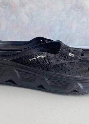 Salomon relax 6.0 круті чоловічі капці чорні оригінал 44 розмір