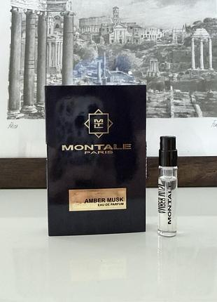 Пробник 2ml montale paris amber musk eau de parfum