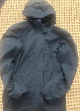 📌 куртка чоловіча з флісовою підкладкою, що знімається.  бренд jach wolfskin.