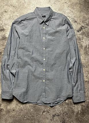 Базова сорочка з льоном paul smith