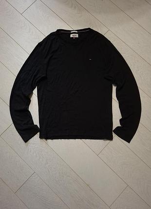 Tommy hilfiger чоловічій лонгслів томми хилфигер м свитшот мужской