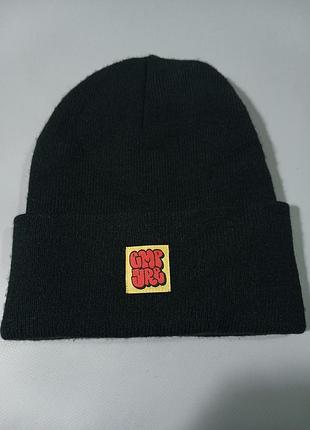 Оригинальная шапка бини empyre sk8 tag beanie (y2k / skater)