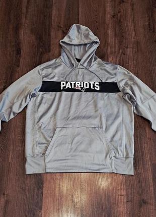 Мужская уникальная спортивная кофта худи jersey nike nfl команды new england patriots оригинал