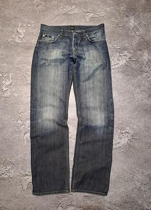 Оригинальные мужские джинсы hugo boss (boss) | w34 l32 | straight / regular fit