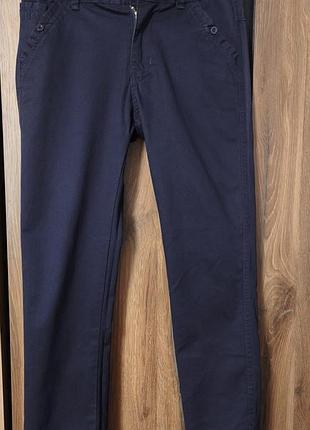Штани denim сині стрейчеві 140 см