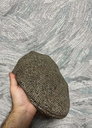 Кепка harris tweed / жиганка harris tweed / картуз harris tweed / harris tweed / хулиганка harris tweed / кашкет harris tweed / шерсть / merino wool