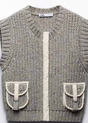 Zara жилетка