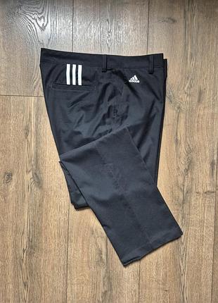 Брюки чоловічі adidas чорні зі смужками