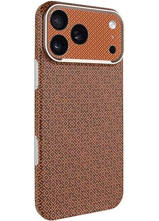 Чехол pc sparta slim shield with magnetic fit для apple iphone 18 pro max (6.9") brown