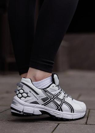 Gel kahana 8 white black 4