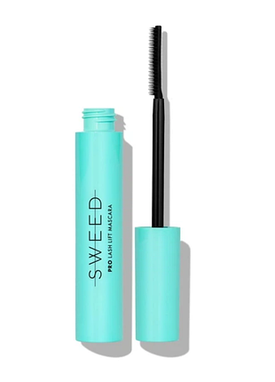 Подовжуюча та підкручуюча туш для вій sweed pro lash lift mascara у відтінку black , 8 мл